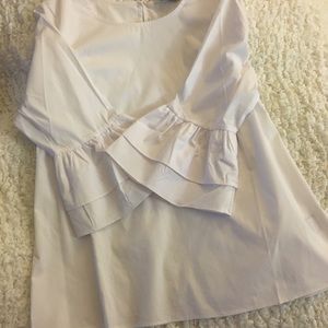 Ruffle Bell Sleeve Top